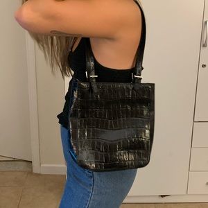 Claudia Italian leather purse